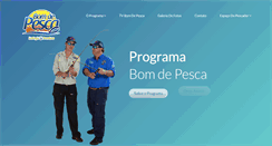 Desktop Screenshot of bomdepesca.com.br